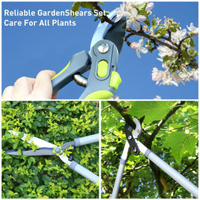 Altdorff heavy-duty garden set for complete yard trimming tasks