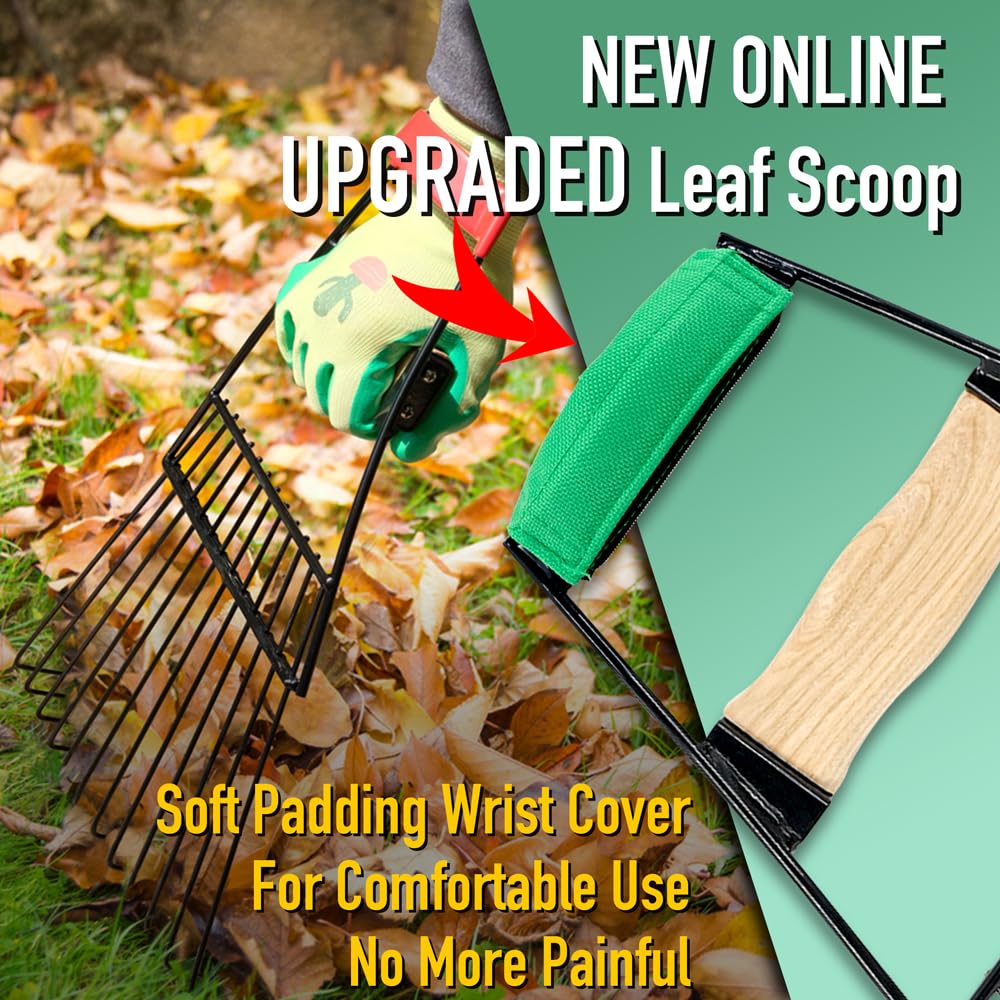 Altdorff rust-proof steel leaf scoops endure heavy cleanup tasks.