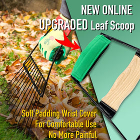 Altdorff rust-proof steel leaf scoops endure heavy cleanup tasks.