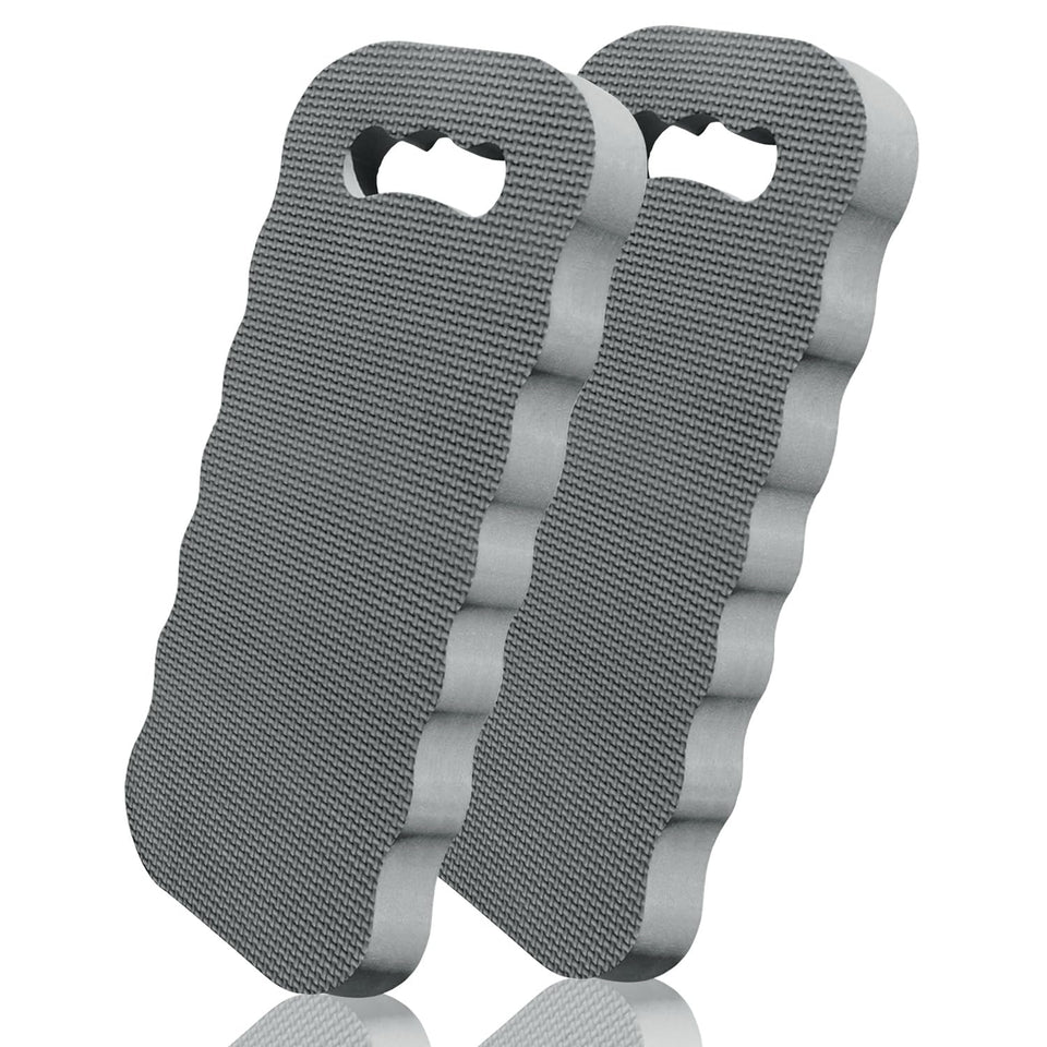 Altdorff Thick Kneeling Pad 2 Pack in deep grey, front view showing comfortable kneeling support