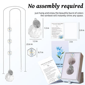 Althgr 17-inch chain enables easy hanging near a sunny window