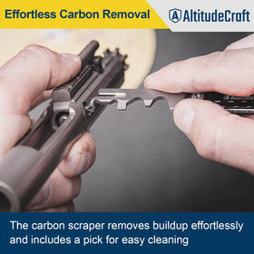 AltitudeCraft scraper assists firing pin cleaning with precise control and access.