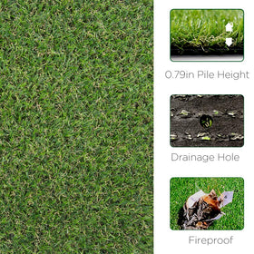 ALTRUISTIC grass with drainage holes for easy cleaning and quick drying.