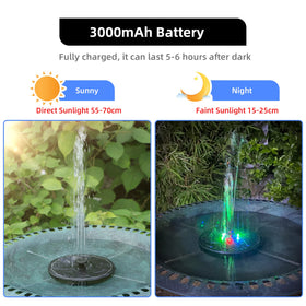 ALUKIKI fountain with seven nozzles enables customizable water patterns