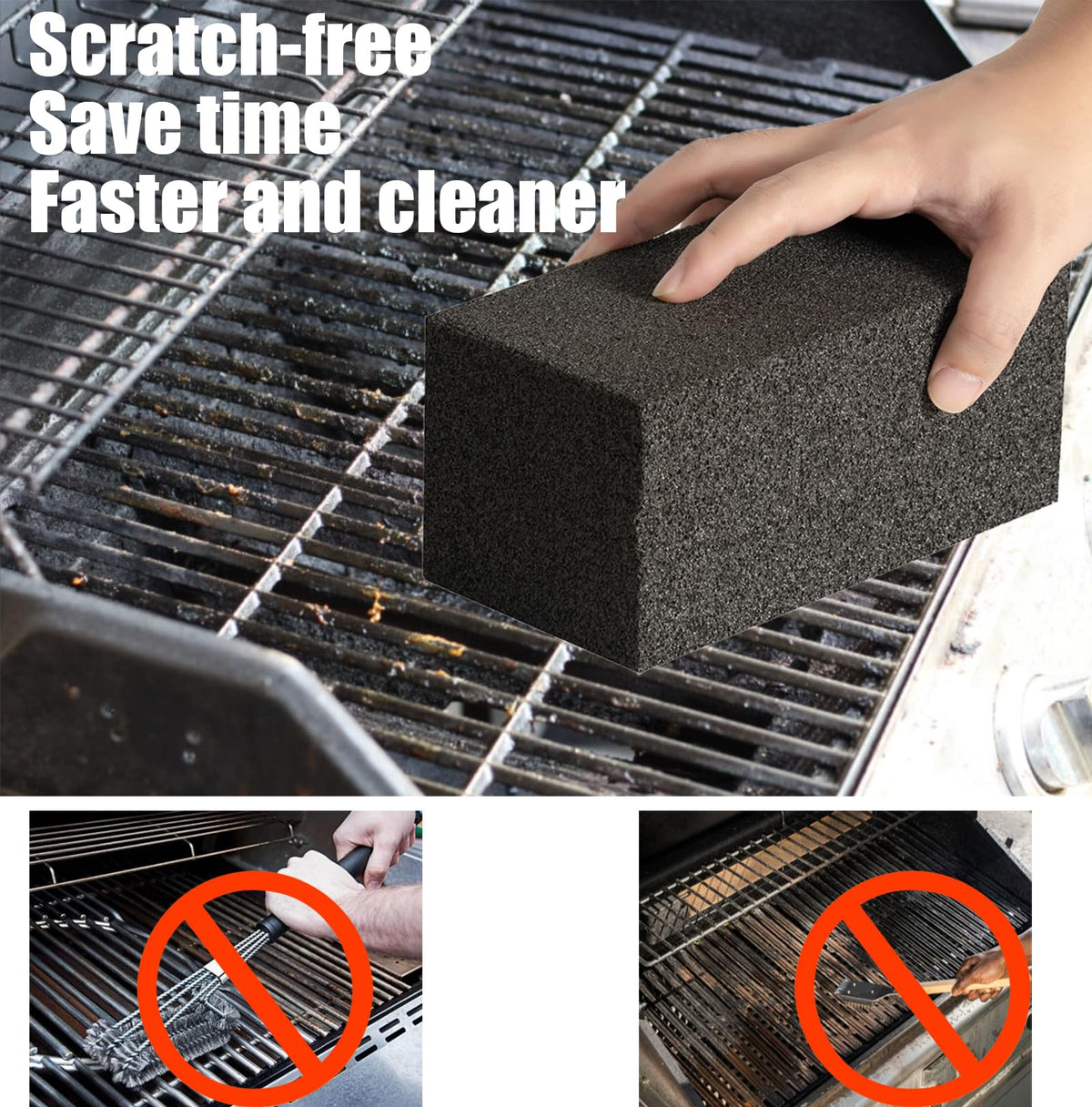 ALXYF restaurant-grade brick offers scratch-free surface protection.