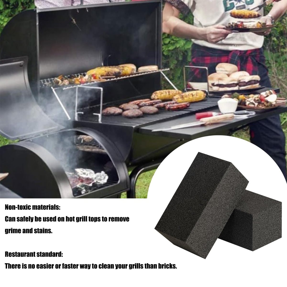 ALXYF reusable brick stands up to multiple cleanings.