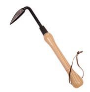 A.M. Leonard Cape Cod Weeder head closeup shows forged steel blade for durable soil work.