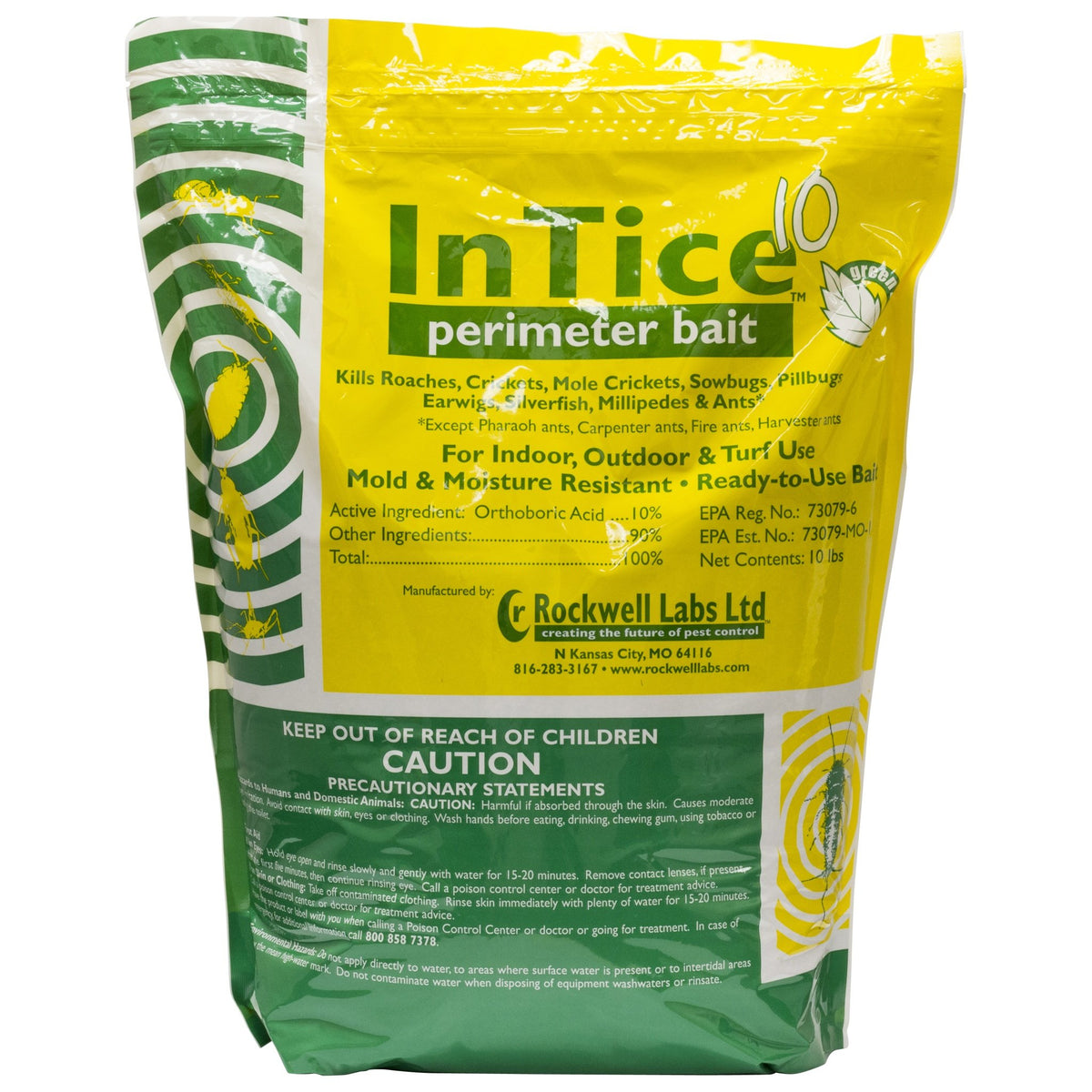 A.M. Leonard InTice 10 perimeter bait bag for quick placement and broad pest control