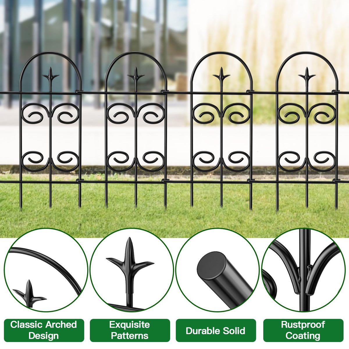 AMAGABELI animal barrier helps keep small pets away from plants.