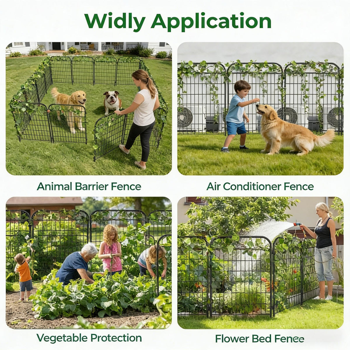 AMAGABELI flower-bed border defines spaces and protects plants.