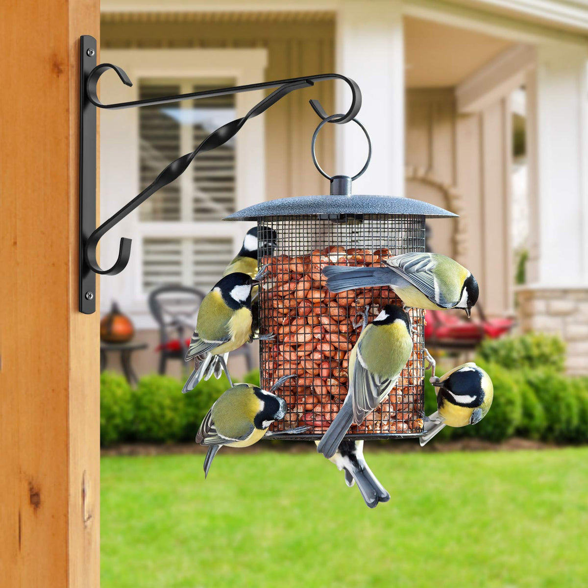 AMAGABELI GARDEN & HOME included mounting hardware enables quick outdoor installation