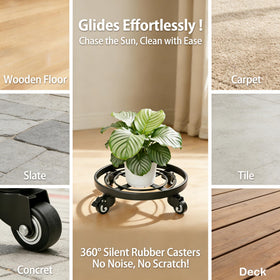 AMAGABELI GARDEN & HOME outdoor-indoor mover moves heavy planters with ease