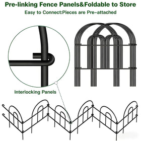 AMAGABELI rustproof garden fence coating ensures lasting color and weather resistance