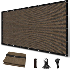 Amagenix 90% shade cloth fully covers a 6x10 pergola for sun protection.