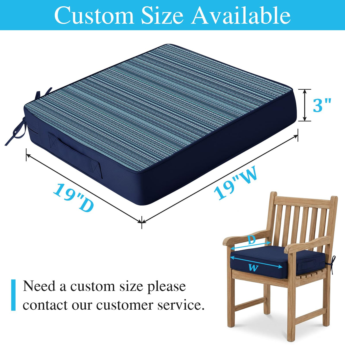 Amagenix waterproof TPU cover cushions resist moisture and fading outdoors.