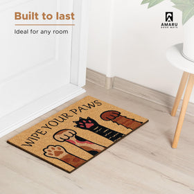 AMARU DOOR MATS gift-ready packaging makes a thoughtful housewarming present.