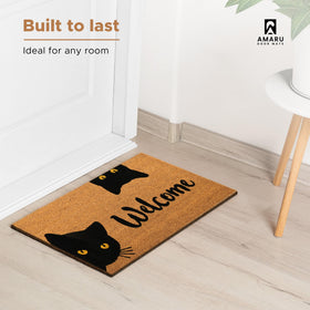 AMARU natural coconut fiber surface for durable dirt trapping