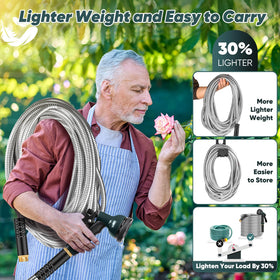 Amayrose kink-free design prevents tangles during garden maintenance