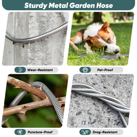 Amayrose lightweight hose at 5.5 pounds for easy carrying