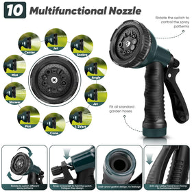 Amayrose multi-use hose suitable for car wash and patio cleaning