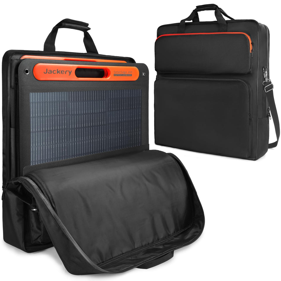 Amazing Fair solar panel bag demonstrates broad compatibility for 60–200W panels