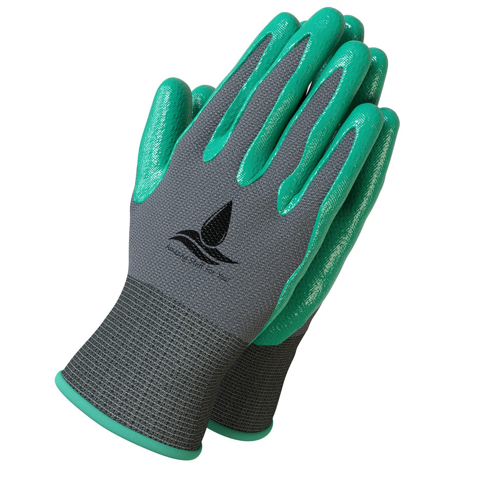 Amazing Stuff For You! Garden gloves with super grippy texture for secure grip while digging.