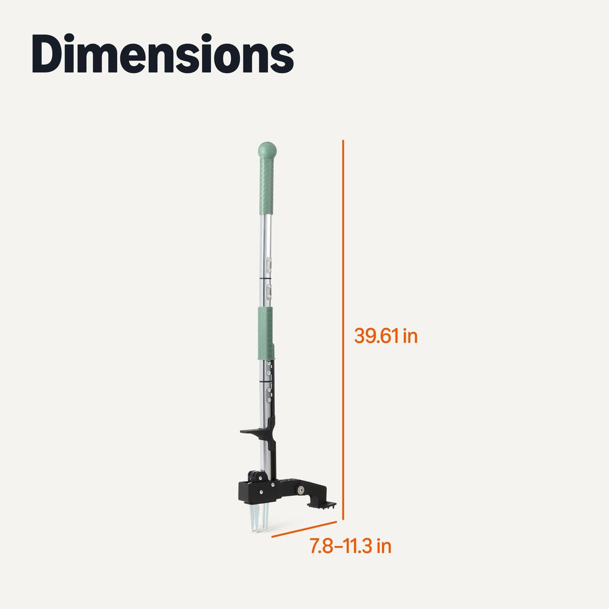 Amazon Basics tool suits front yard and garden tasks for easier weeding.