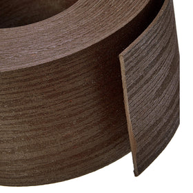 Amazon Basics edging with woodgrain texture for a natural lawn border look.