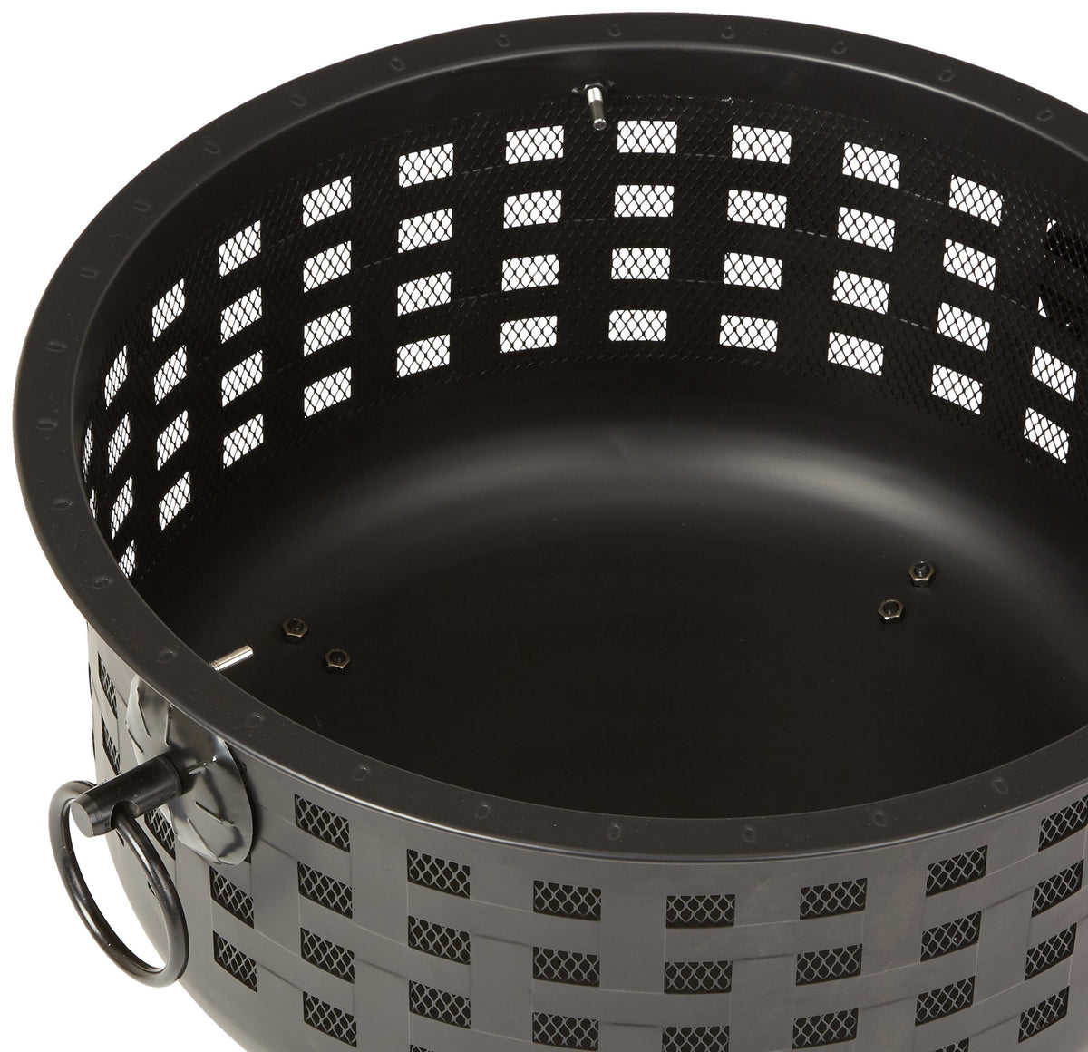 Amazon Basics fire pit easy assembly for quick setup