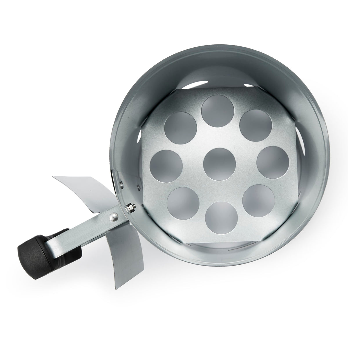 Amazon Basics galvanized steel construction close-up highlights durable build.
