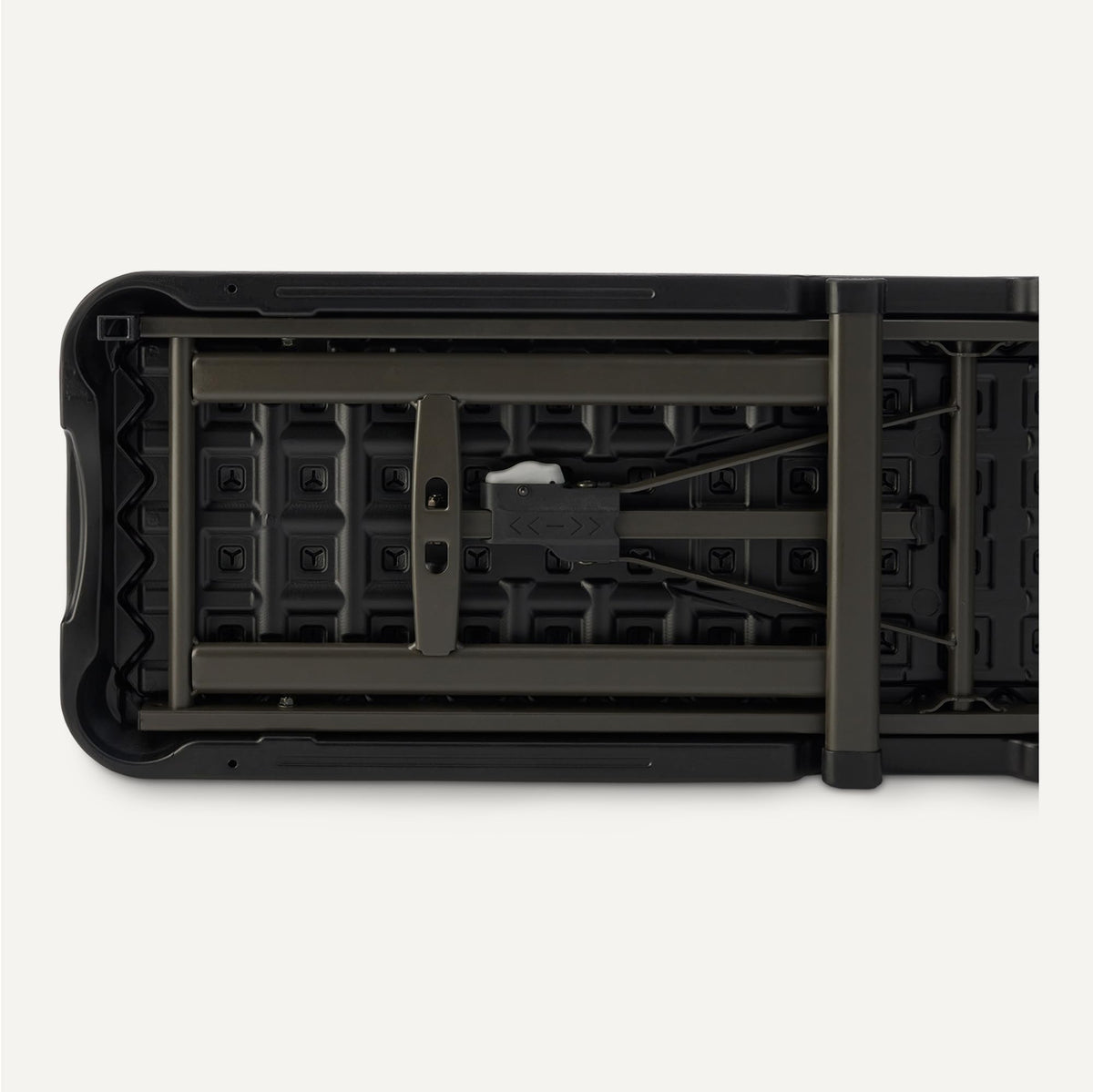 Amazon Basics bench with safety lock keeps legs securely in place