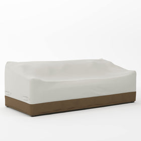 Amazon Basics Griffen 3-Seater sofa cover shields against rain and snow outdoors
