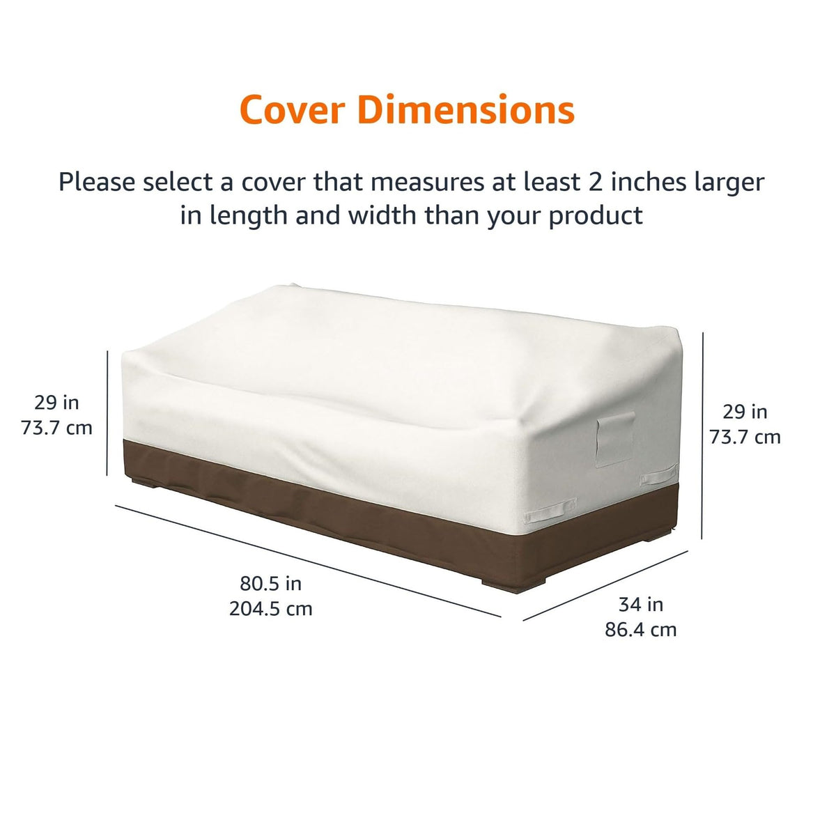 Griffen cover shows laminated undercoating to minimize water intrusion