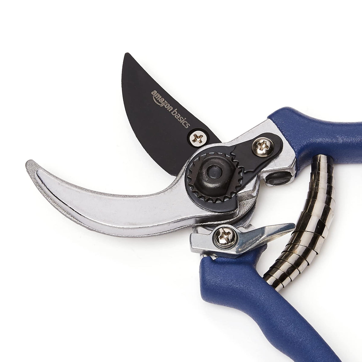 Amazon Basics ergonomic non-slip grip supports comfortable pruning sessions.