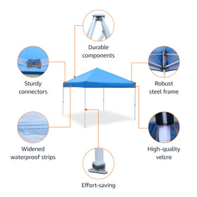 Amazon Basics canopy fabric with UV protection and silver coating
