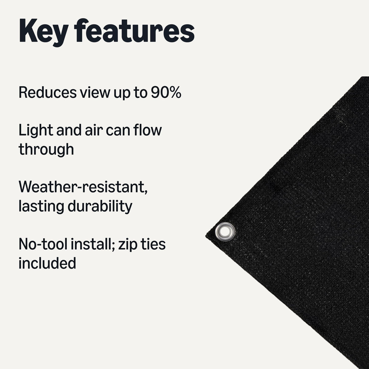 Amazon Basics weather-resistant privacy fence panel near pool area.