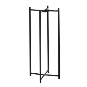 Amazon Basics stand fits neatly in a corner or window for space-saving display