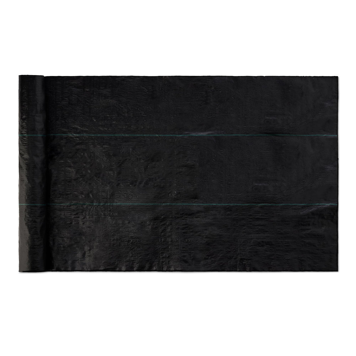 Amazon Basics weed barrier fabric rolled blocks weeds while allowing water and nutrients.