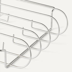 Amazon Basics rib rack cleanability; dishwasher-safe feature