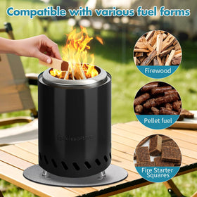 AmazStove travel-friendly design ideal for camping and patios
