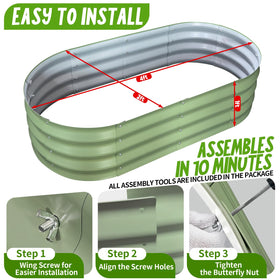 AmazStove edge-safety finish highlights smooth edges for family gardening.