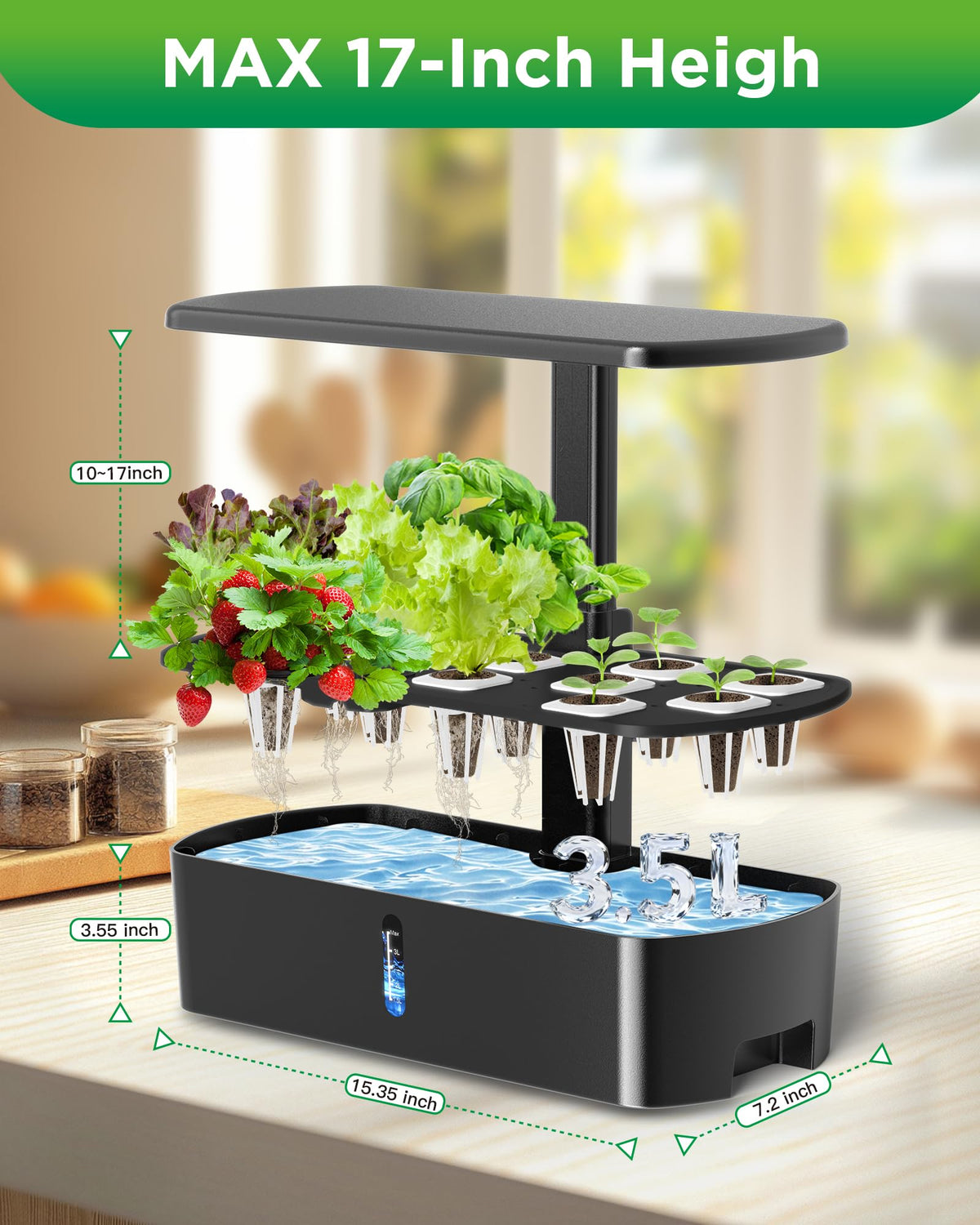 Ambgrow germination high-rate setup supports rapid seed sprouting