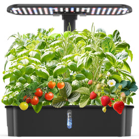 Ambgrow hydroponics system with 12 pods for quick indoor harvests