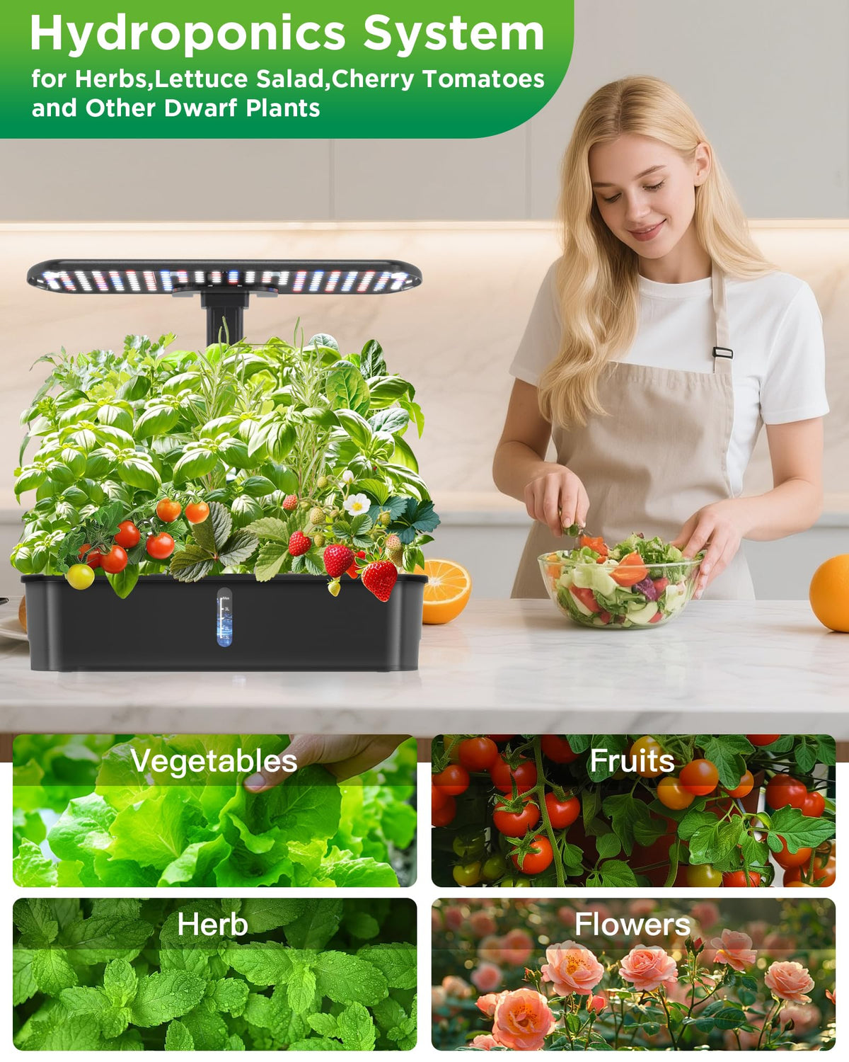 Ambgrow Veg and Flower modes customize indoor growth
