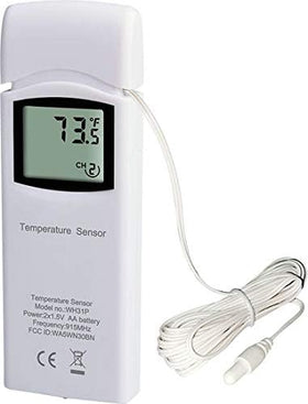 Ambient Weather WH31P wireless sensor supports up to 8 channels for your station.