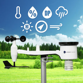 Ambient Weather WS-1965 WiFi connectivity enabling remote weather access