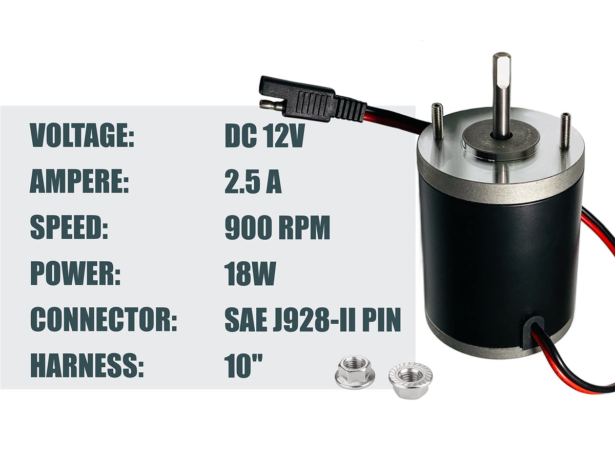 AMBITIONMOTOR motor IP67 seal detail for rugged ATV/UTV operation.