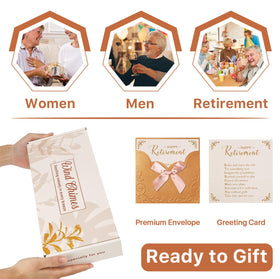 AMBOBE wind chime gift box presentation creates an instant heartfelt retirement gift.