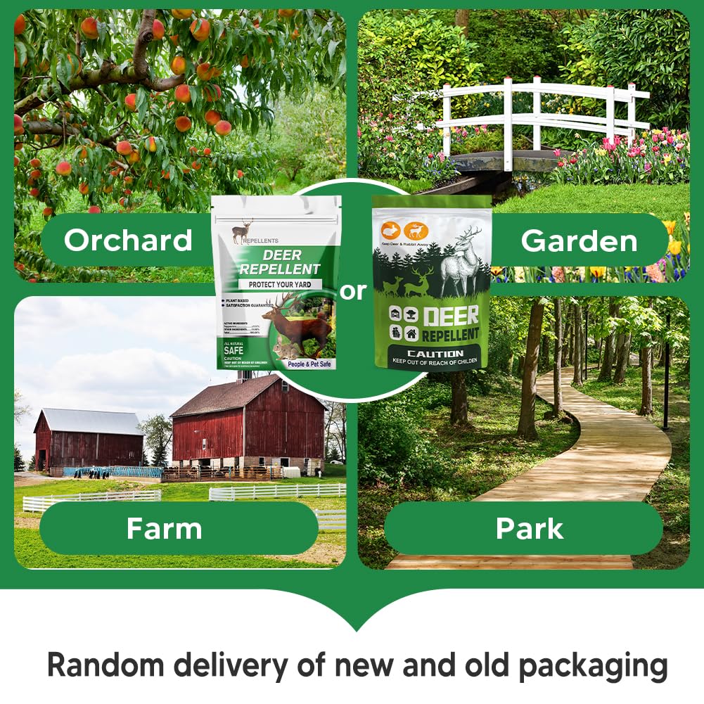 AMDEIUR 60-day protection offers lasting deterrence for gardens.