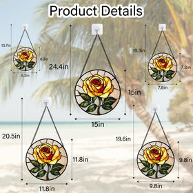 AMDERVEN sun catcher makes a thoughtful gift for art lovers.